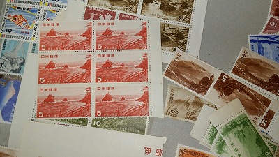 古い切手の整理